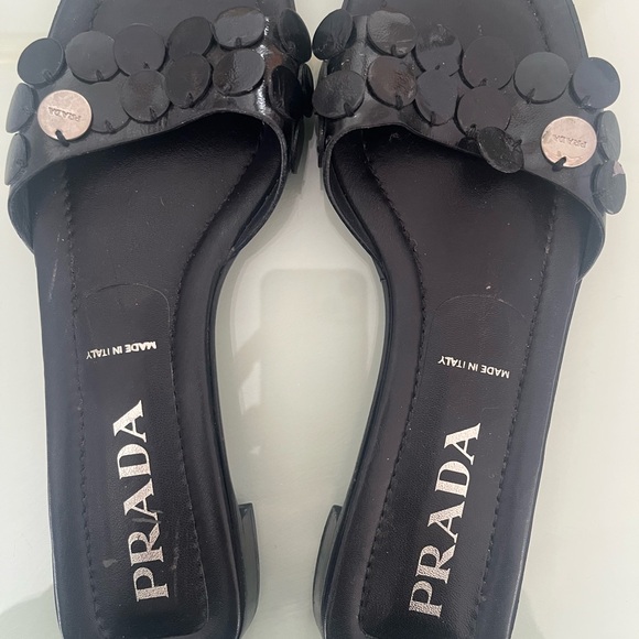 Prada Black Women's Sandals - Picture 2 of 3